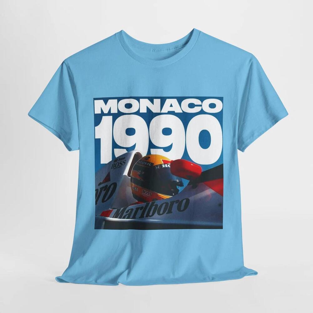 Monaco 1990 Racing Tee, Nostalgic Shirt For Car Lovers, Motorsport Gift